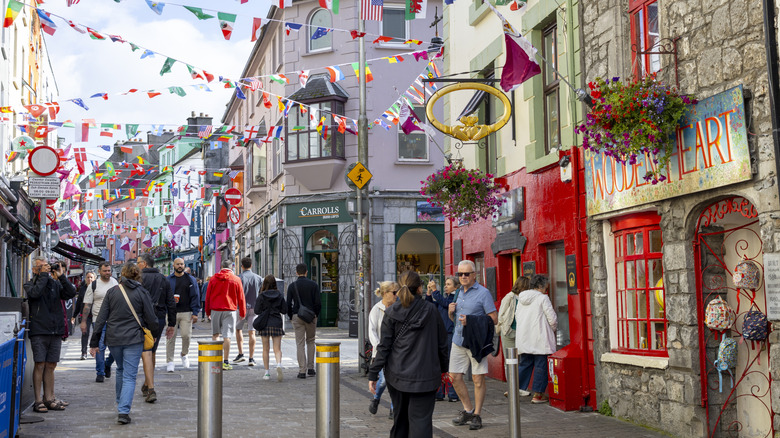 The Galway city on August 12, 2024 in Galway , Ireland. Galway is a city in County Galway. It is the most populous settlement in the province of Connacht. Galway grew around a fortification built by the King of Connacht in 1124. Galway is a tourist destination known for festivals and events including the Galway International Arts Festival. In 2018, Galway was named the European Region of Gastronomy. The city was the European Capital of Culture for 2020.