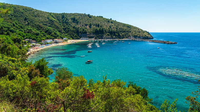 Coast of Palinuro, Cilento Coast, Italy
