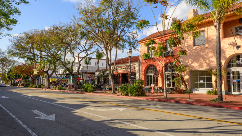 Downtown Santa Barbara, California