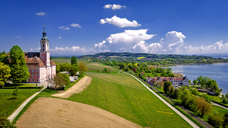 Birnau Cathedral on the shore of Lake Constance