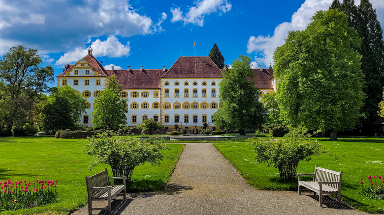 Salem Monastery and Palace in spring