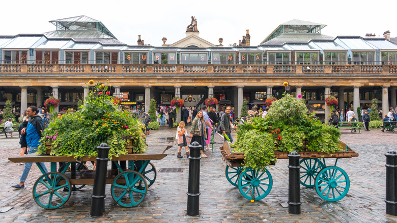 View of the East Colonnade at Covent Garden Market