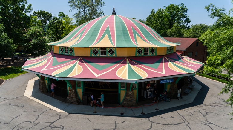 The carousel at Glen Echo Park in Maryland