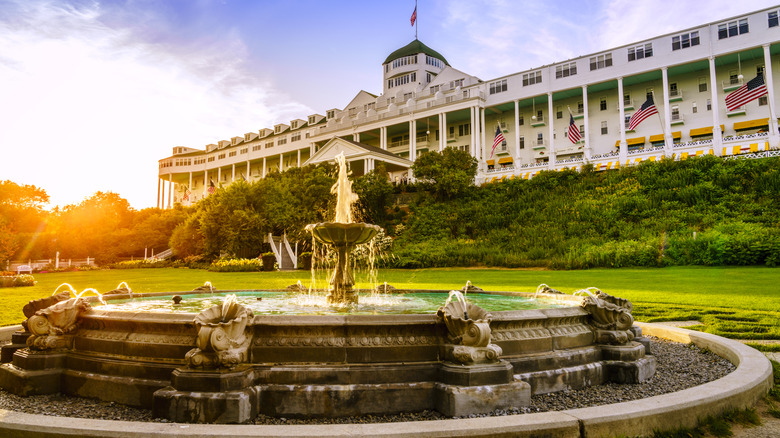 the Grand Hotel on Mackinac Island