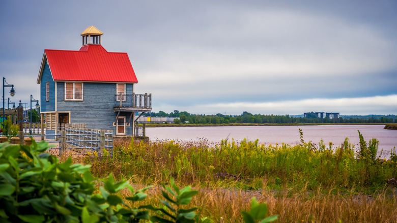 Bore Park on the Petitcodiac River in Moncton
