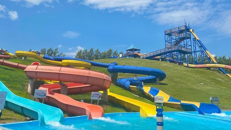 Waterslide at Magic Mountain in Moncton