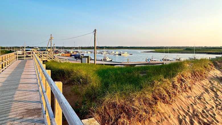 Aboiteau Beach i New Brunswick