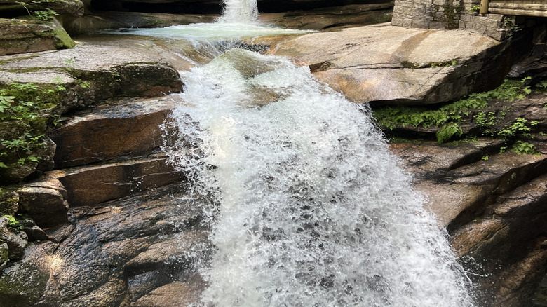 Top of Sabbaday Falls