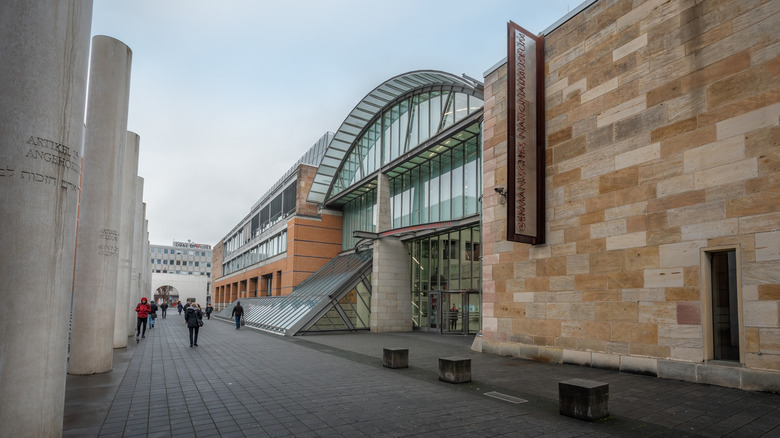 The facade of the Germanic National Museum, Nuremberg