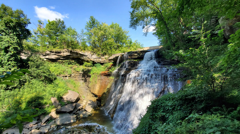 Brandywine Falls at Cuyahoga Valley National Park in Ohio