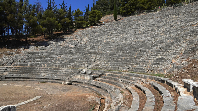 The ancient theater in Argos, Greece