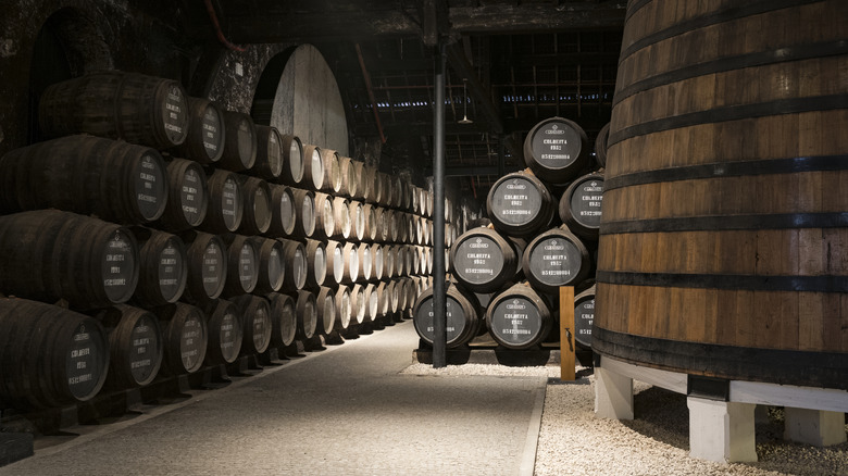 Port wine in Vila Nova de Gaia