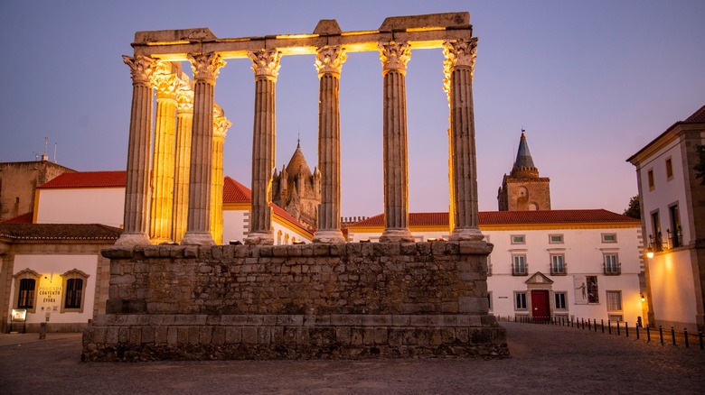 The Roman Temple of Évora
