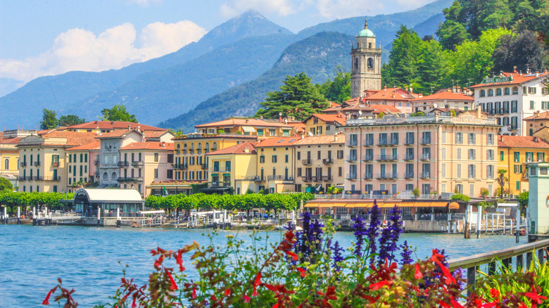 Bellagio on Lake Como in Italy