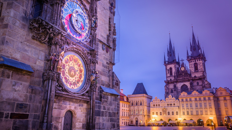Astronomical clock in Old Town Square, Prague