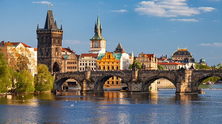 The Charles Bridge in Prague