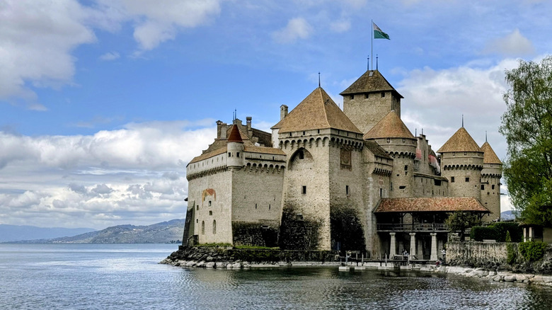 The Château de Chillon in Montreux, Switzerland