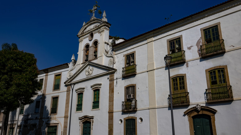 The exterior of the Igreja Nossa Senhora de Bonsucesso