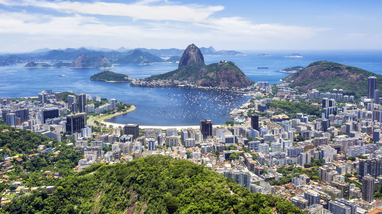 The Sugar Loaf in Rio de Janeiro, Brazil