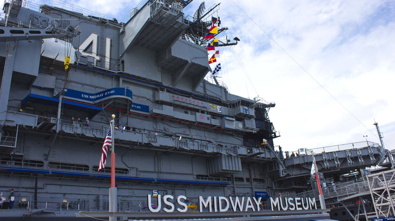 The USS Midway Museum in San Diego, California