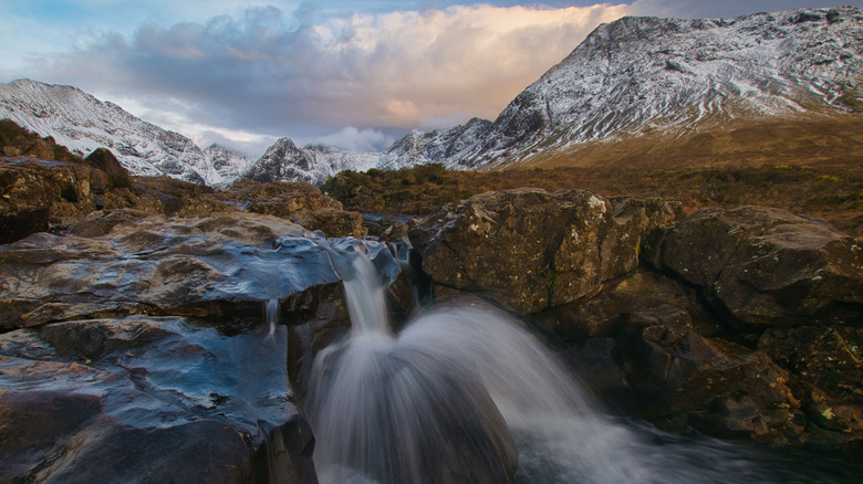 The Fairy Pools on the Isle of Skye,