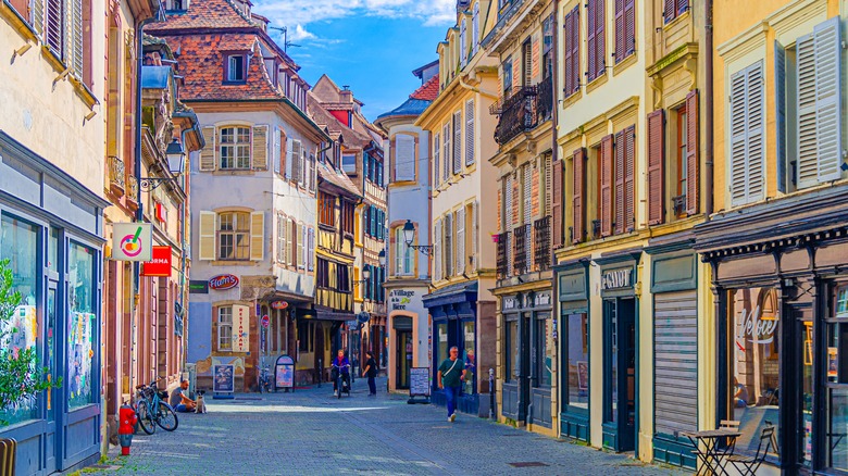 The streets of Strasbourg, France