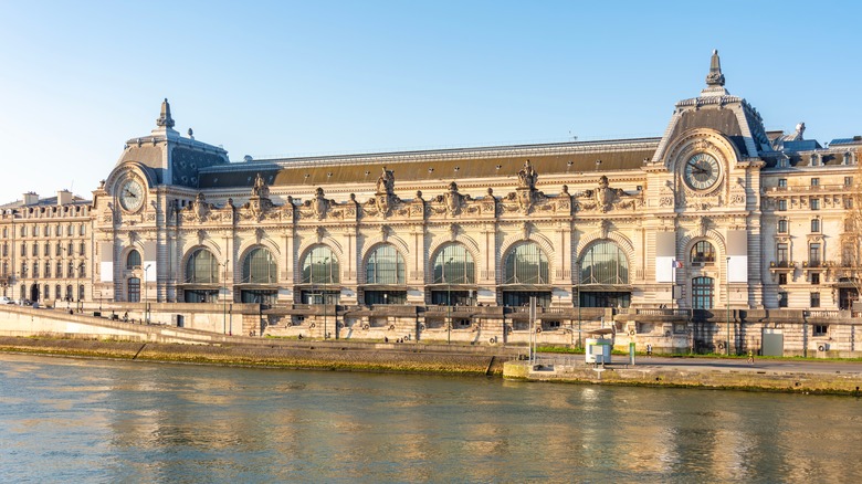 Exterior of Musée d'Orsay along Seine River