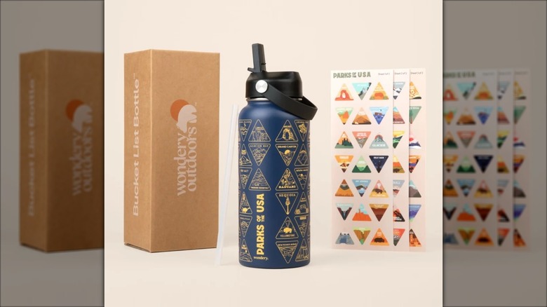 The original Wondery National Parks Bucket List Bottle