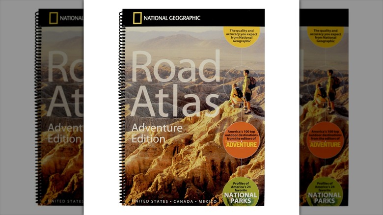 The cover of the National Geographic Road Atlas Adventure Edition
