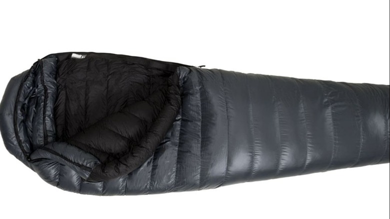 The Western Mountaineering Kodiak MF 0 sleeping bag
