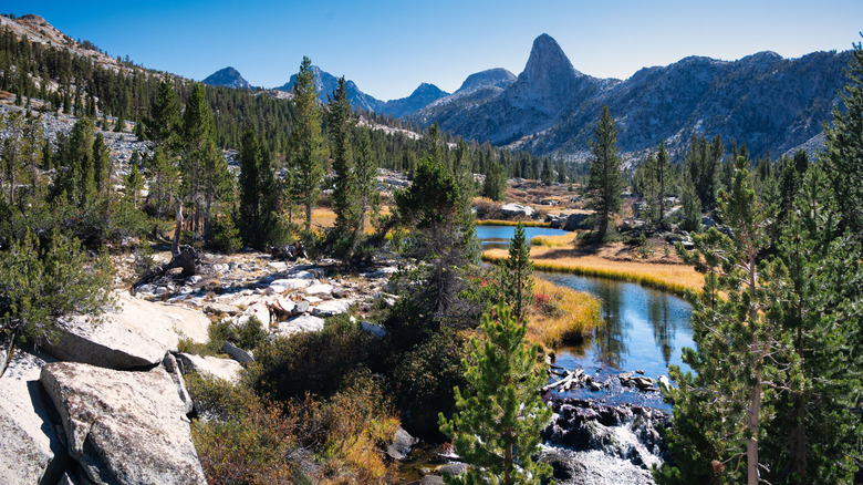 Rae Lakes Loop in Kings Canyon National Park, California