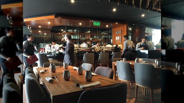 Interior dining room of Maido