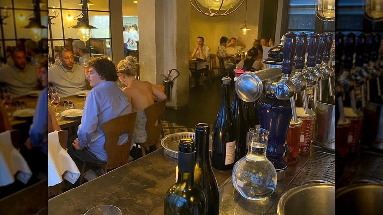 Dining room at Septime