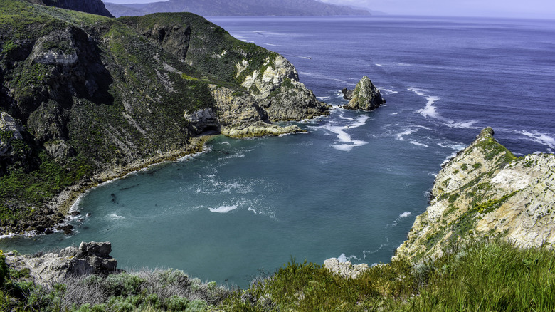 Potato Harbor in Channel Islands National Park in California