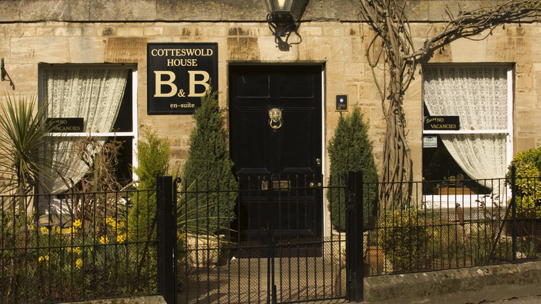 A bed & breakfast in England