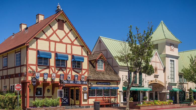 The exterior of the Bit O' Danish Restaurant