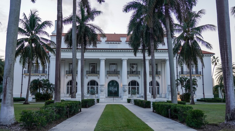 Front of Whitehall in Palm Beach