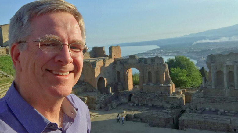 Rick Steves travel expert smiling