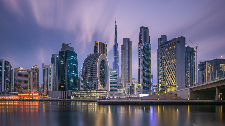 Skyline of Dubai, United Arab Emirates