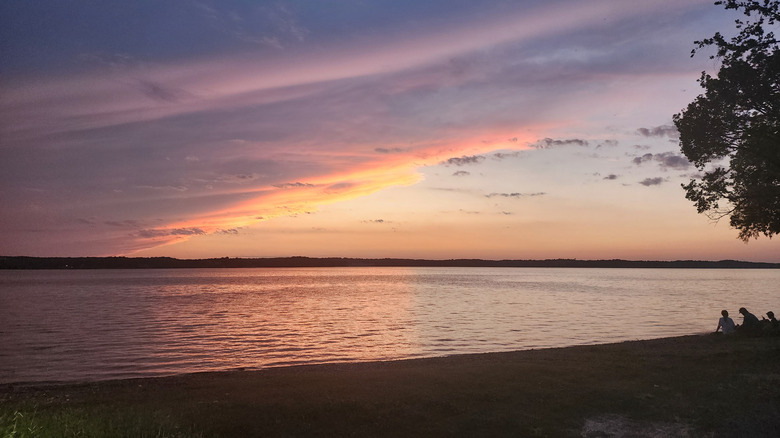Sunset at Kentucky Lake