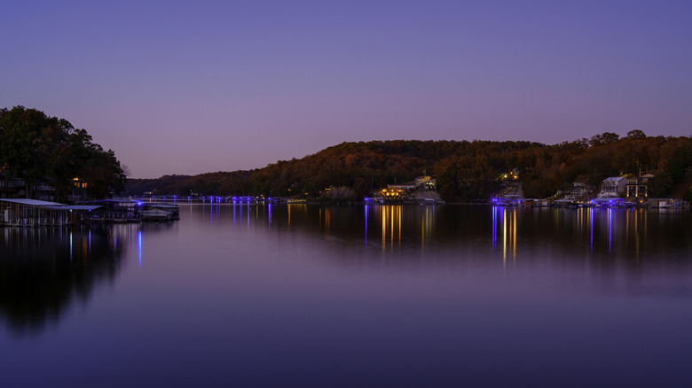 Dusk on Lake of the Ozarks, Missouri