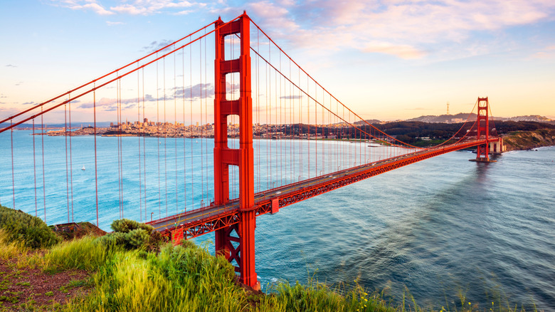 The Golden Gate Bridge in San Francisco