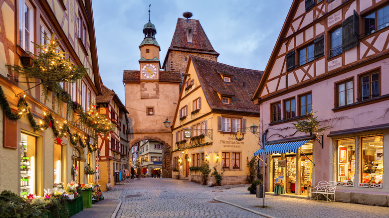 Rothenburg at dusk
