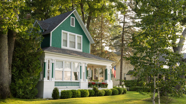 A historic summer cottage near Petoskey, Michigan