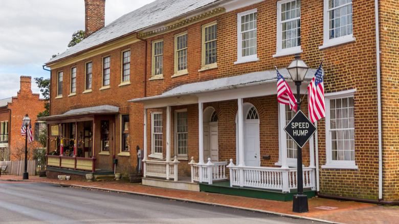 a beautiful historical building at Jonesborough, Tennessee