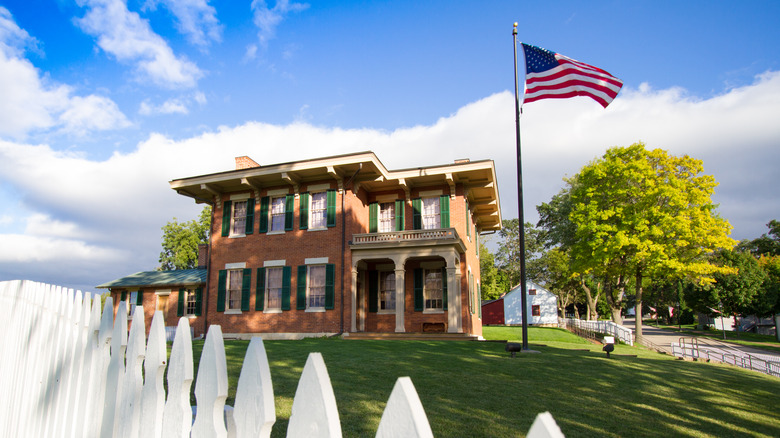 The General Grant House in Galena, Illinois, USA