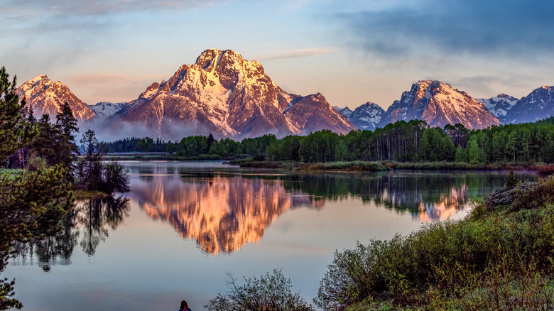beautiful view at Grand Teton National Park, Wyoming