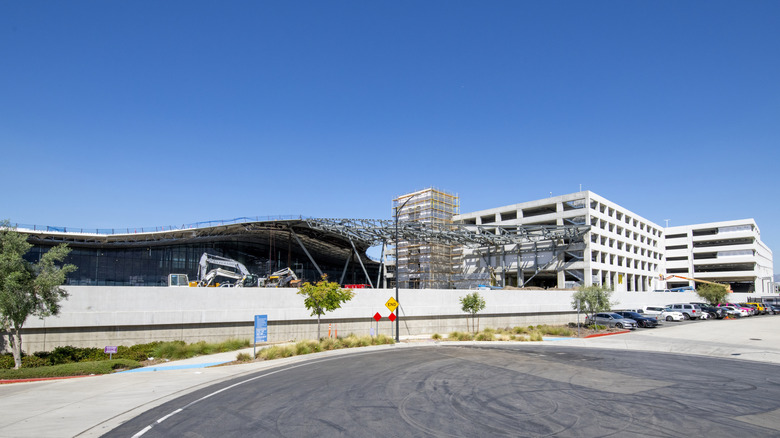 Construction at Hollywood Burbank Airport