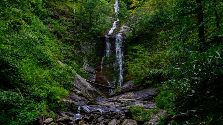 Tom's Creek Falls near Marion, NC