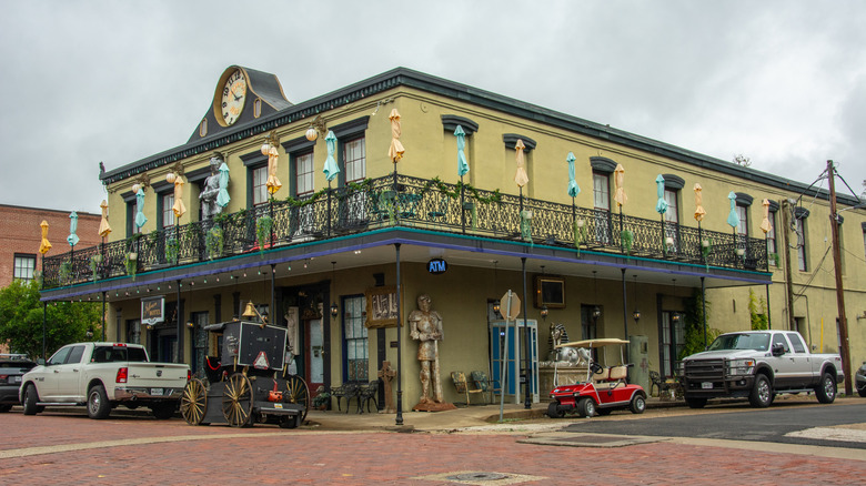 Exterior of the Historic Jefferson Hotel in Jefferson, Texas